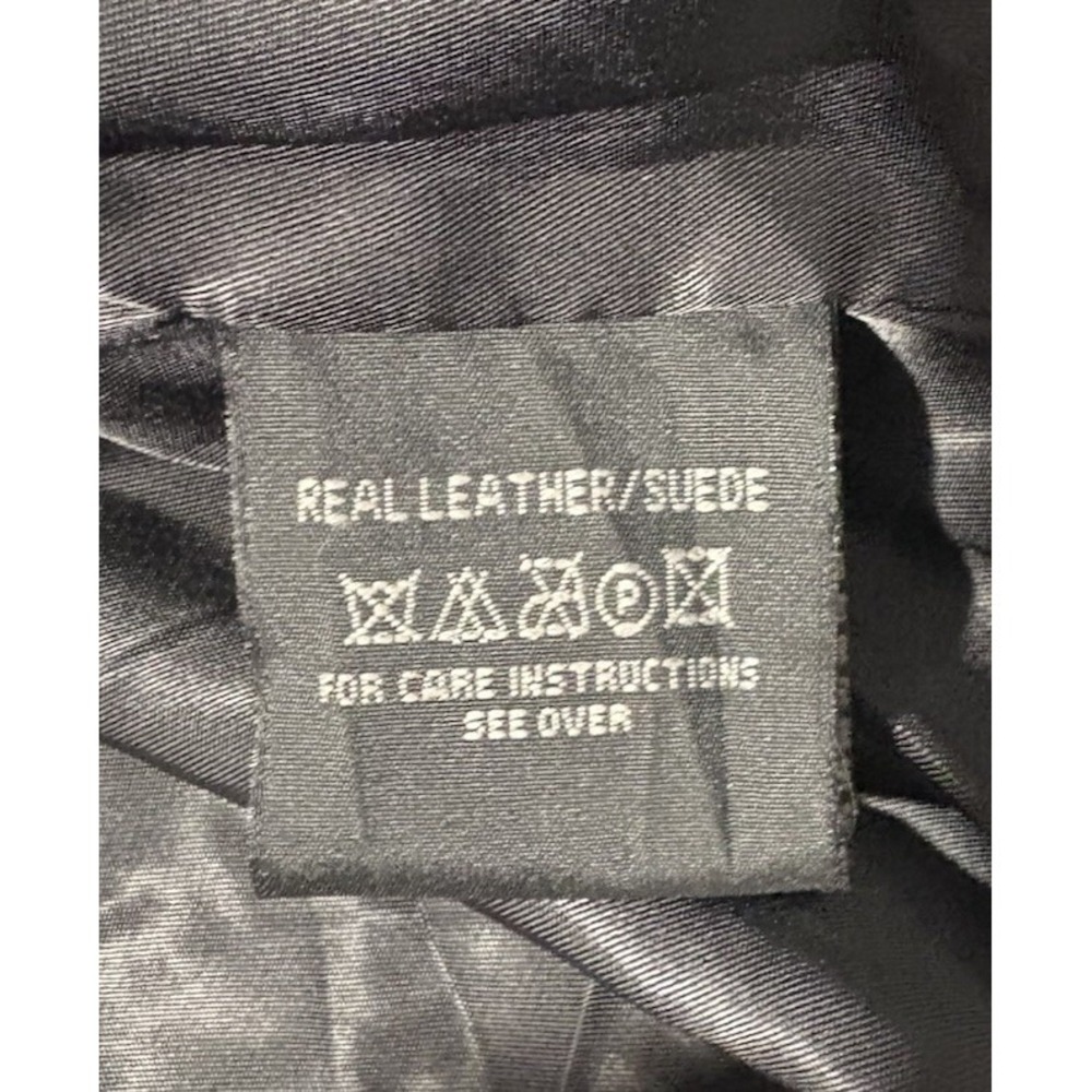 Leather Cult Handcrafted SOFT Black Genuine Leather Jacket Zippered Pockets Mint - Picture 14 of 16